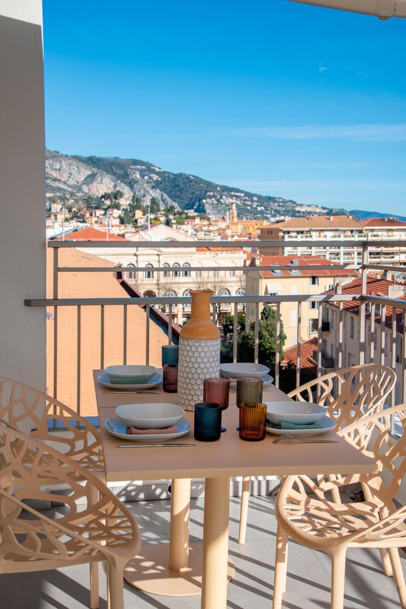 Residence Hoteliere Chambord Au Coeur De Menton - Entierement Renovee Екстер'єр фото